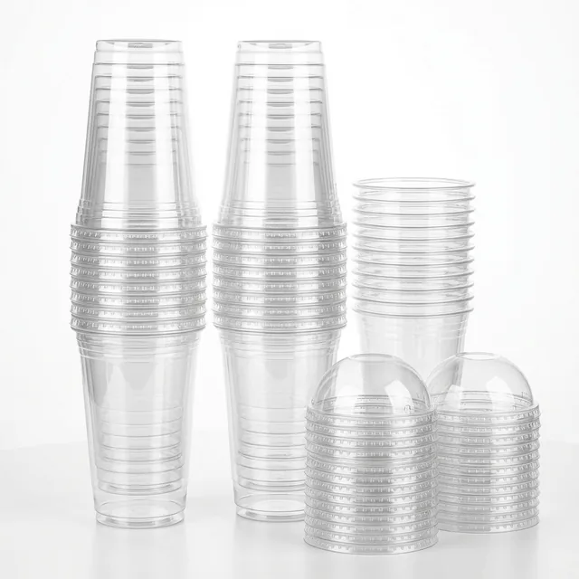 أكواب PET بدون طباعة